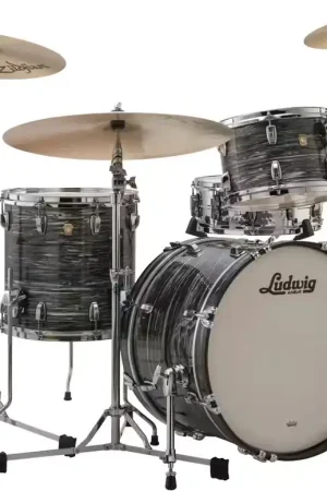 Bientôt épuisé - Ludwig Drums L84433Ax1Qwc - Classic Maple 24"/13"/16" - Vintage Black Oyster