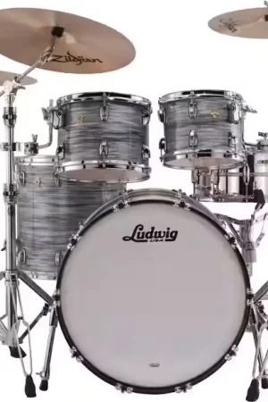 Liquidation - Ludwig Drums L88204Ax2Q - Mod Classic Maple Stage 22/10/12/16 - Blue Oyster