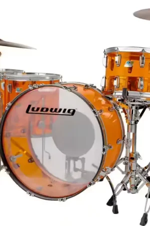 Top des ventes | Ludwig Drums L8264Lx47 - Vistalite - Led Zep 26"/5Pcs - Ambre