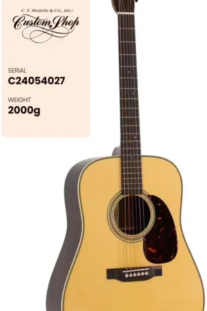 Bientôt épuisé | Martin Custom Shop Cs Dreadnought Épicéa Suisse/Palissandre