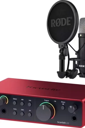 Rode Scarlett 2i2 4th Gen NT1 Pack | Prêt à expédier