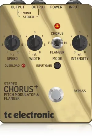 Tc Electronic SCF Gold SE Chorus/Flanger - Nouveau produit