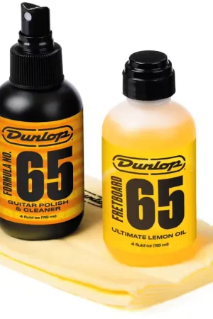 Prêt à expédier | Jim Dunlop 6503 Body And Fingerboard Care Kit