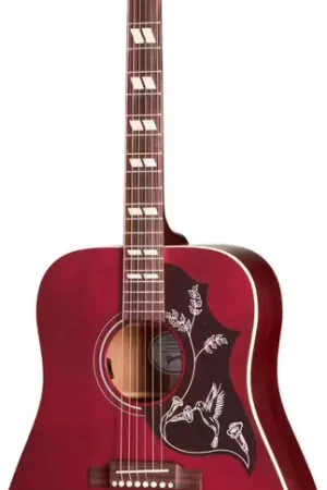 Gibson acoustic Hummingbird Special Satin Wine Red Modern | Prix bas