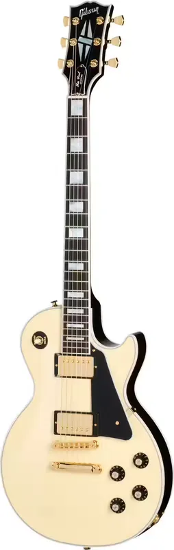 Direct usine | Gibson USA Les Paul Custom 70s Buttercream Top Original