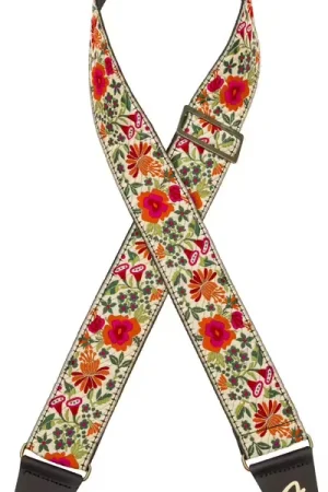 Très apprécié des clients | Fender Mosaic Jacquard Strap Cream
