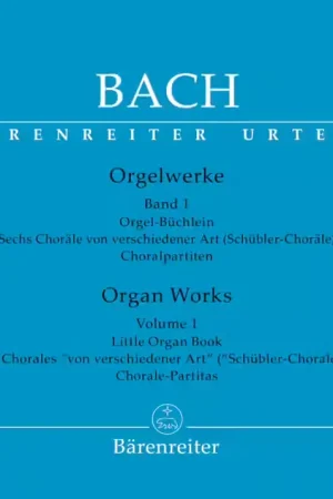 Soldes | Barenreiter BACH J.S. - ORGAN WORKS VOL.1