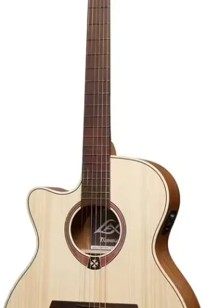 Lâg TL70ACE-NAT TRAMONTANE AUDITORIUM GAUCHER CUTAWAY ÉLECTRO NATURELLE | Bon plan