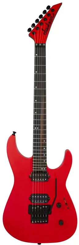 Jackson Guitars American Series Virtuoso Streaked Ebo Rocket Red | Haute qualité