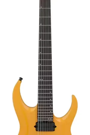 Jusqu'à épuisement des stocks | Jackson Guitars Pro Series Signature Misha Mansoor Juggernaut Ht7 Ebo Signal Yellow