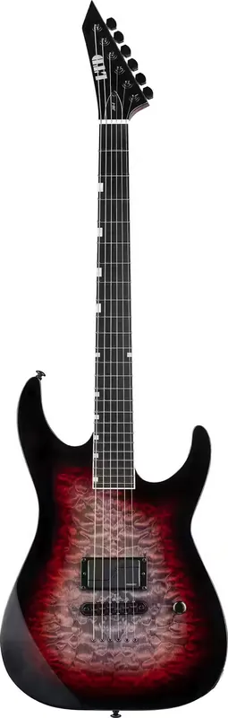 Dernier arrivage | LTD Guitars Josh Middleton JM-I Quilted Maple Deep Blood Moon