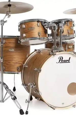 Très bien noté - Pearl Drums Decade Maple Artisan Rock 22" Satin Caramel Veil + Hwp-834