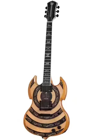 Schecter Zakk Wylde Barbarian Norse - Raw Top - Offre du jour