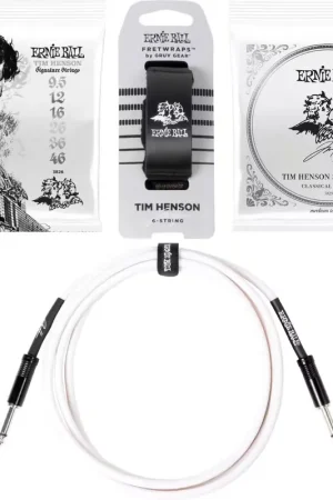 Derniers jours | Ernie Ball PACK CORDES ET ACCESSOIRES SIGNATURE TIM HENSON