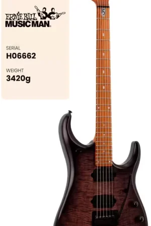 Music Man Jp15 Trans Black Flame #H06662 | Nouveau lancement