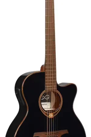 Lâg Tramontane T118Ace-Blk Auditorium Ctw Black Stock B - Satisfait ou remboursé