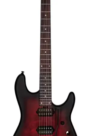 Déstockage | Sterling Guitars Signature Richardson Dark Scarlet Burst Satin Stock B