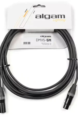 Algam Lighting Câble DMX 5 points - 5M - Commandez dès maintenant
