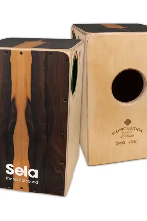 Stock presque épuisé - Sela Percussion Iconic Cajon - Ziricote