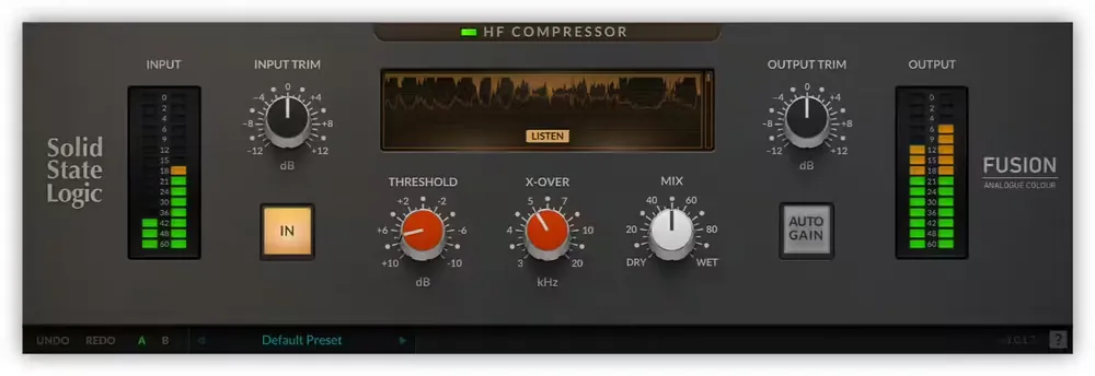 Tout juste arrivé | Solid State Logic SSL Fusion HF Compressor