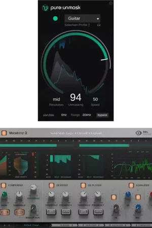 Prix bas - Solid State Logic SSL Vocalstrip 2 + Sonible Pure:Unmask