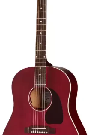 À ne pas manquer - Gibson acoustic J-45 Special Satin Wine Red