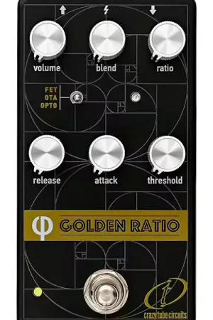 Offre bientôt terminée | Crazy Tube Circuits GOLDEN RATIO PHI V2 Compressor