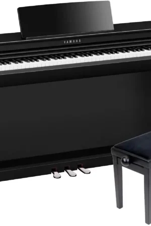 Yamaha CLP 825 noir poli et sa banquette | Tendance