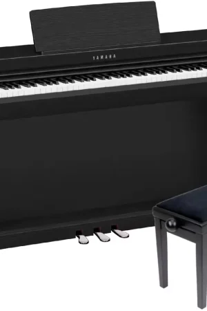 Yamaha CLP 835 noir et sa banquette - Retour gratuit