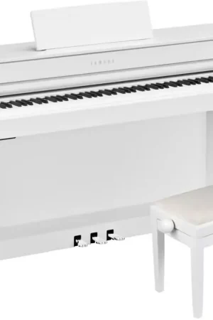 Profitez-en - Yamaha CLP 835 blanc et sa banquette