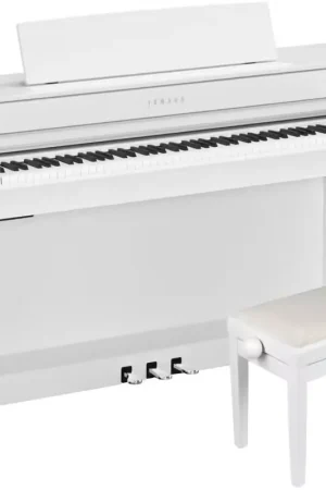 Qualité premium - Yamaha CLP 845 blanc et sa banquette