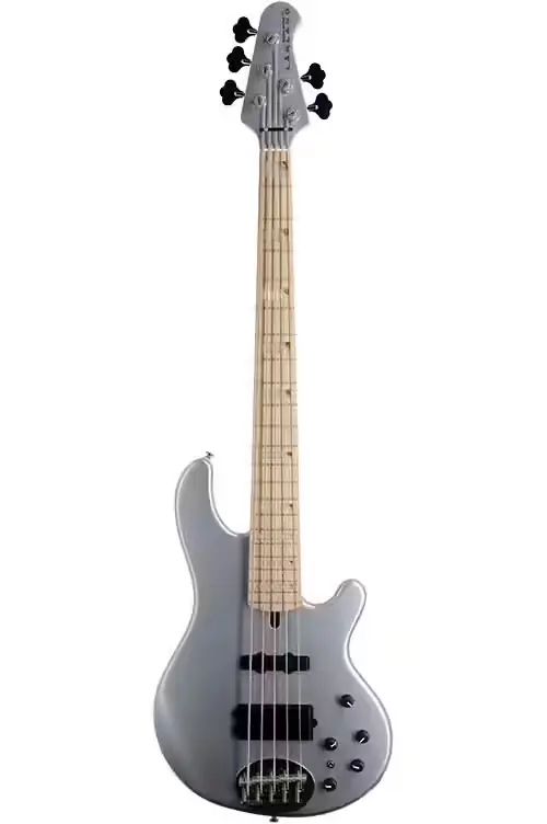 Tout juste disponible - Lakland Skyline 55-02 Custom 5 Ice Blue Metallic MN