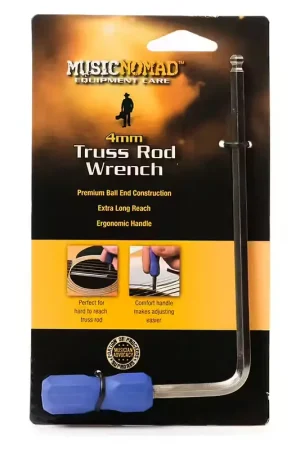 Musicnomad MN237 Clé Truss Rod Premium 4mm - Commandez dès maintenant