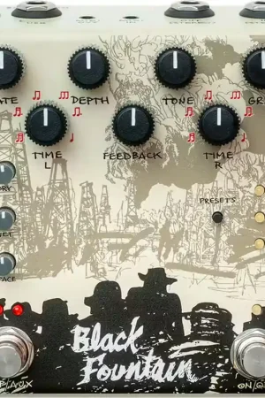 Aujourd'hui seulement | Old Blood Noise Endeavors Black Fountain Stereo Cream - Oil Can Delay
