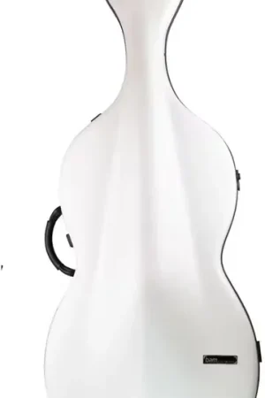 Petit prix | BAM Étui Violoncelle 4/4 Hightech Bonbon + Roues - Blanc/Marron