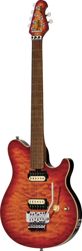 Fin de série - Sterling Guitars Axis AX50QM Lava Burst