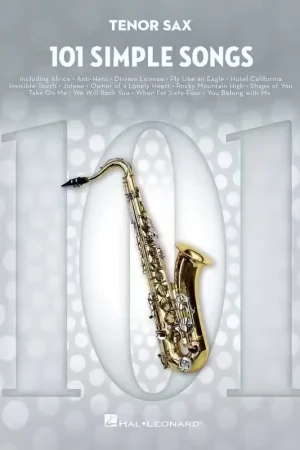 Tout juste ajouté - Hal Leonard 101 Simple Songs - Saxophone Ténor