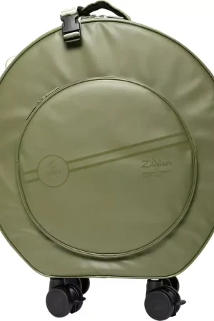 Achetez en ligne - Zildjian Accessories ZXRB00624 - Housse cymbales Touring 24" avec roulettes - Sage Green