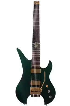 En stock | Schecter Synyster Gates Custom-7 FR Headless Oak Green Metallic