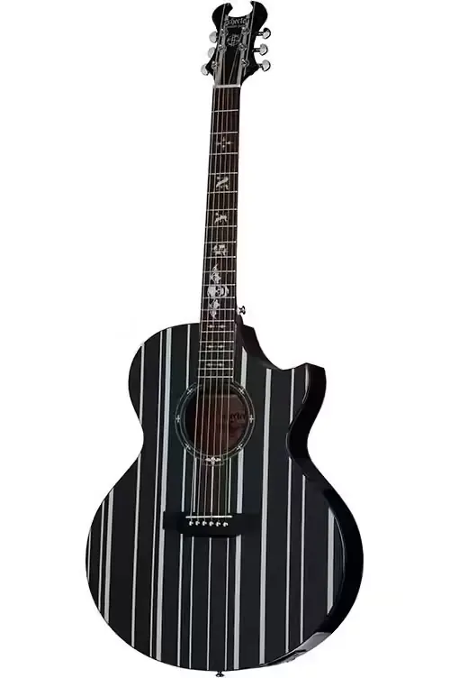 Dépêchez-vous - Schecter Synyster Gates Acoustique Ac Ga Sc Black