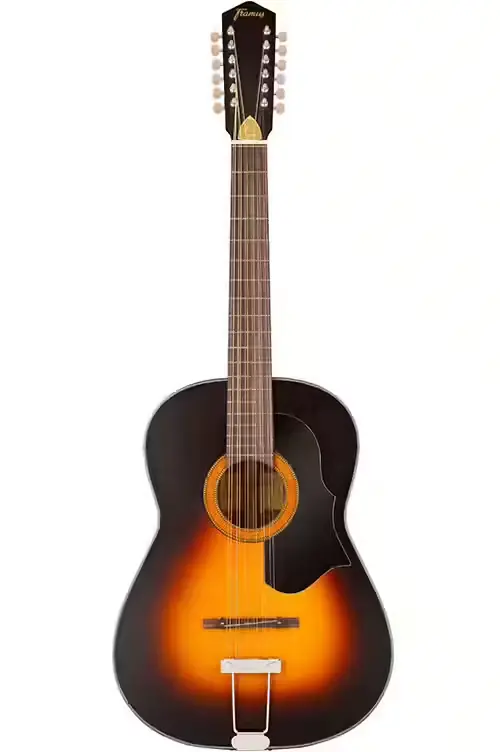 Framus Vintage Hootenanny 12 Vintage Sunburst Nitro High Polish - Plus que quelques pièces