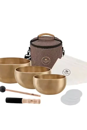 Sonic Energy SB-Y1 - Ensemble de bols chantants Yoga Nidra 3 pièces - Offre à durée limitée
