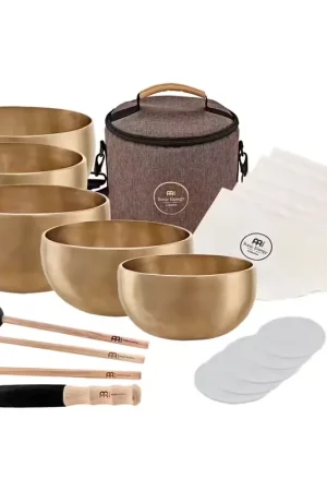 Disponible maintenant | Sonic Energy SB-Y2 - Ensemble de 5 bols chantants Yoga Nidra