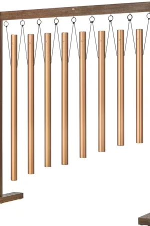 Direct fabricant - Sonic Energy SBTSETM - Tube de bain sonore 8 pièces 440 Hz Bronze