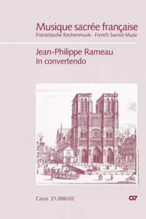 Disponible maintenant | Carus RAMEAU J.-P. - IN CONVERTENDO - VOCAL SCORE