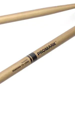 Pro Mark RBH535LAW - hickory avec olive gland Rebound 7A Long - Qualité professionnelle
