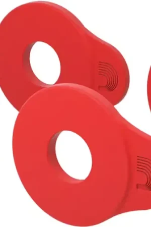 Plus que quelques jours | D'addario And Co Flex Lock Strap Block 4-Pk Red