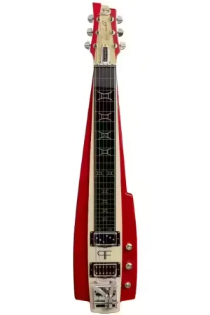 Duesenberg Alliance Lapsteel Signature Paul Franklin Red + Etui - Liquidation