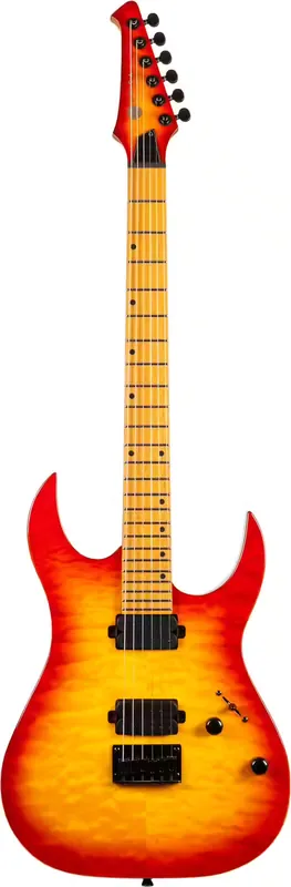 Spira Guitars S500QFB Fireburst - Dernières unités