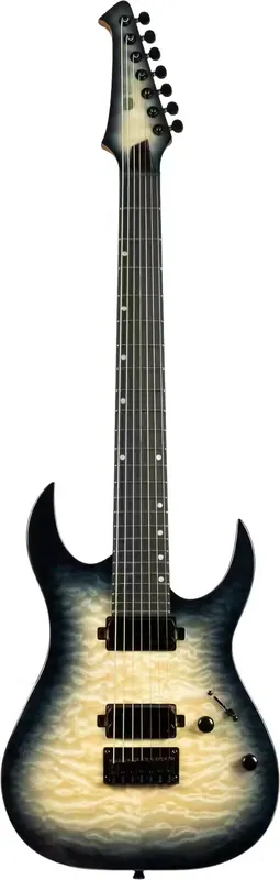 Tout nouveau | Spira Guitars S507QGYE Trans grey